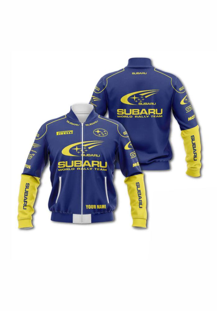 Vintage Subaru STI World Rally Team WRC Racing Jacket