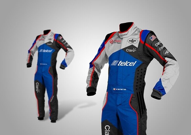 Telcel Go Kart Racing Sublimation Protective Clothing Racing Gear Suit