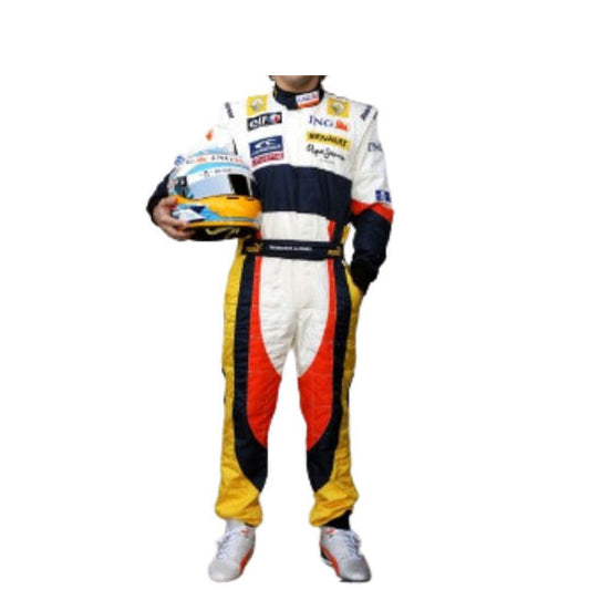 F1 Race Suit Renault Embroidered Protective Clothing Racing Gear Suit