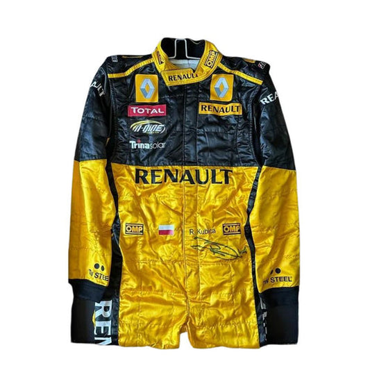 F1 Renault Embroidered Protective Clothing Racing Gear Suit