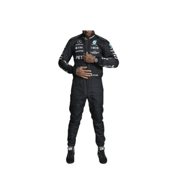 F1 Hamilton Petronas Racing Sublimation Printing Protective Clothing Racing Gear Suit