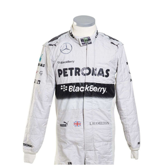 F1 Hamilton Petronas Racing Sublimation Printing Protective Clothing Racing Gear Suit
