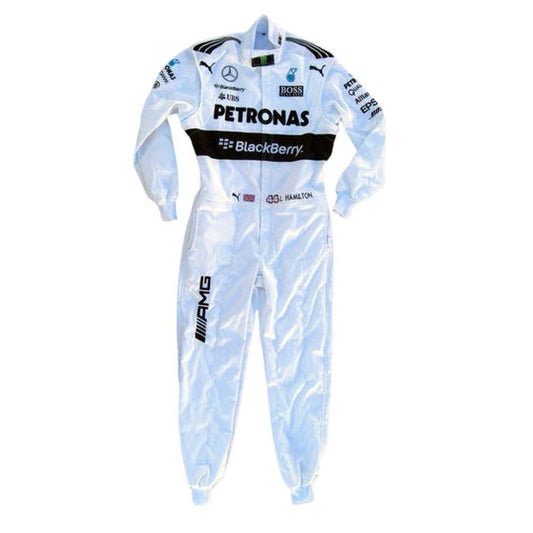 Go Kart Racing Sublimation Protective Clothing Mercedes Racing Gear