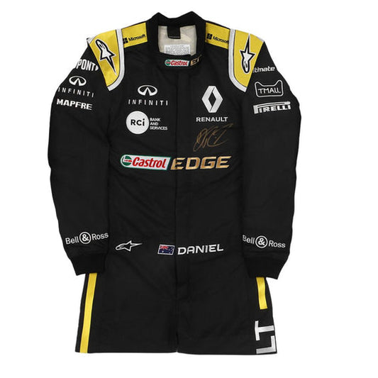 F1 Renault Embroidered Protective Clothing Racing Gear Suit