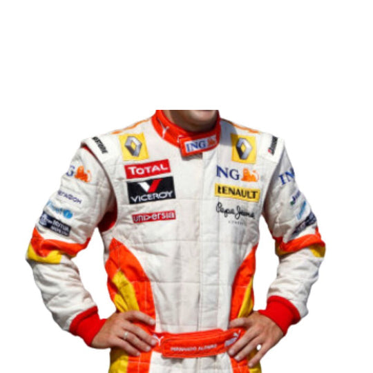 F1 Renault Racing Embroidered Protective Clothing Racing Gear Suit