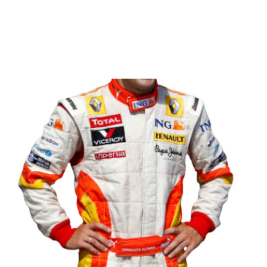 F1 Renault Racing Embroidered Protective Clothing Racing Gear Suit