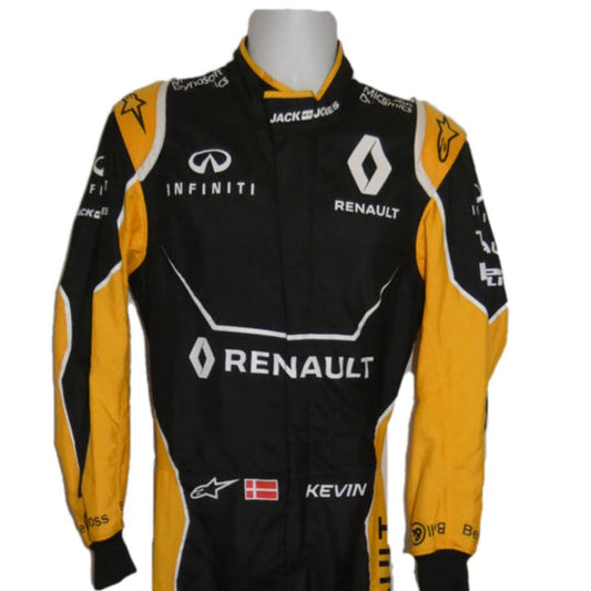 F1 Race Suit Renault Embroidered Protective Clothing Racing Gear Suit