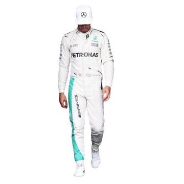 F1 Hamilton Petronas Racing Sublimation Protective Clothing Racing Gear Suit