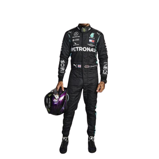 Go Kart Racing Sublimation Protective Clothing Mercedes Racing Gear