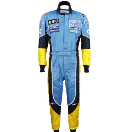 F1 Renault Embroidered Protective Clothing Racing Gear Suit