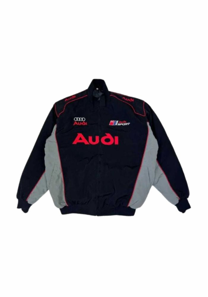 Vintage Audi Sport F1 Racing Bomber Jacket
