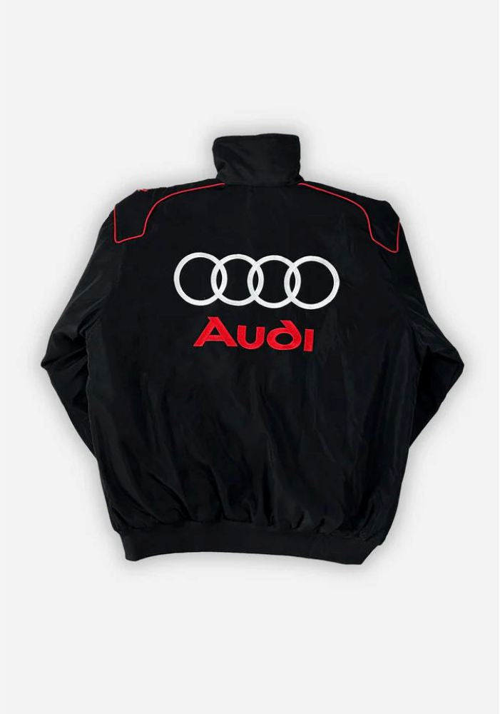 Vintage Audi Sport F1 Racing Bomber Jacket