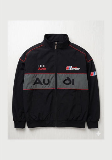 Vintage Audi Sport F1 Racing Bomber Jacket