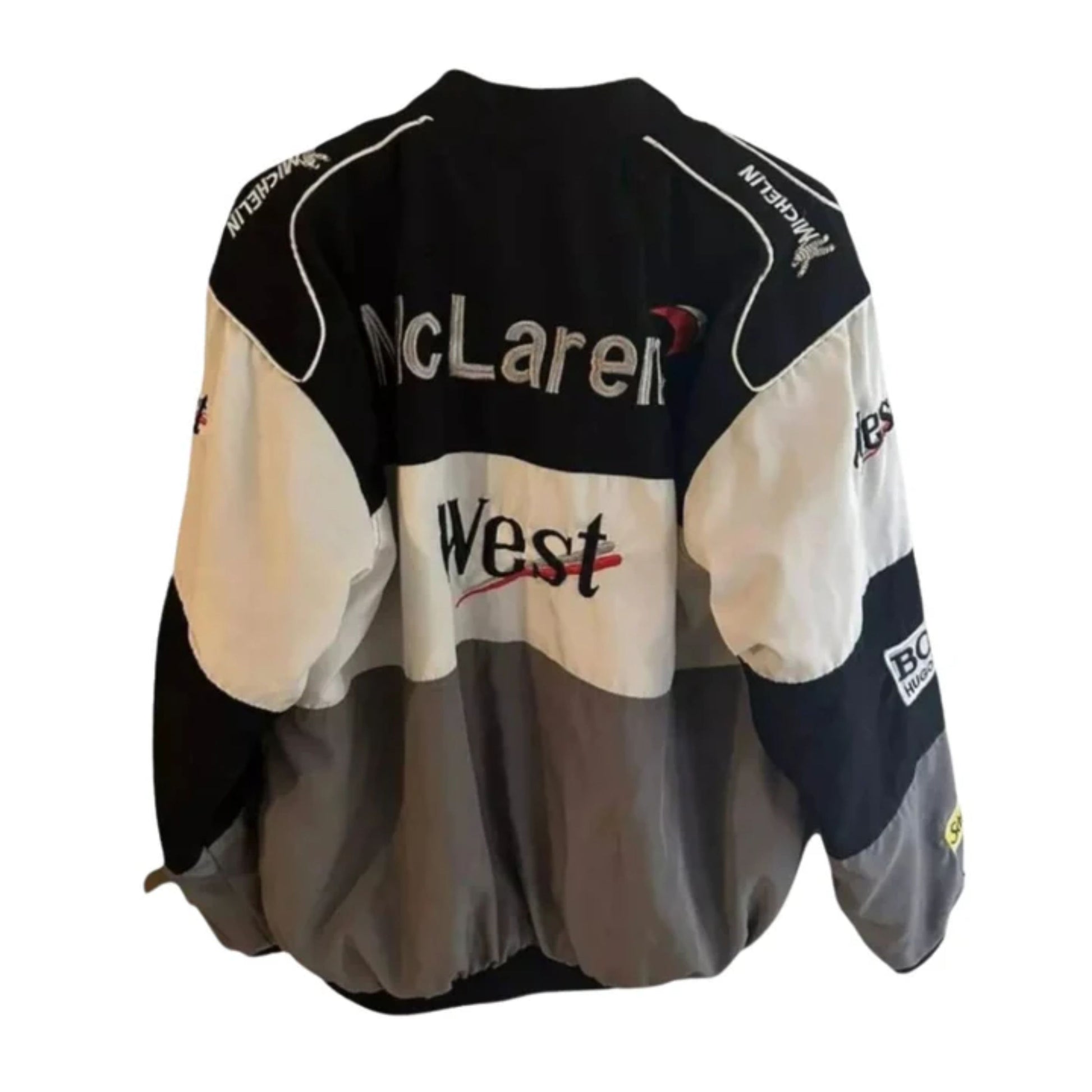 Vintage Mercedes-Benz McLaren Warsteiner F1 Racing Bomber Jacket
