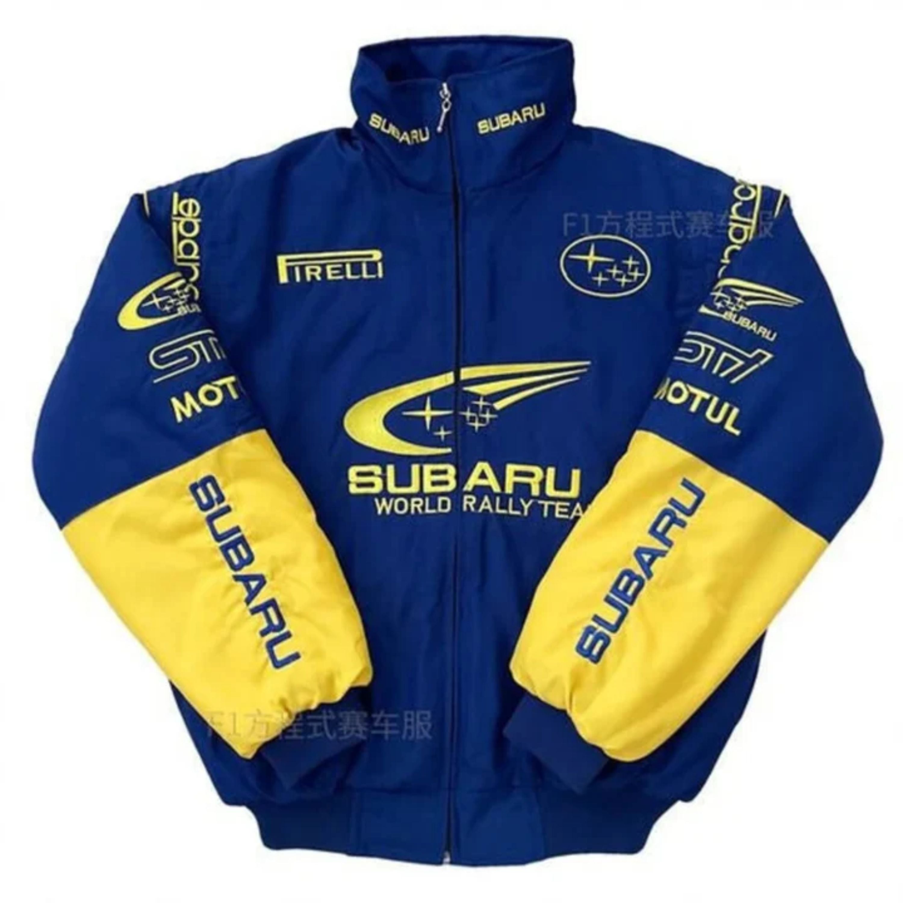 Vintage Subaru STI World Rally Team WRC Racing Jacket