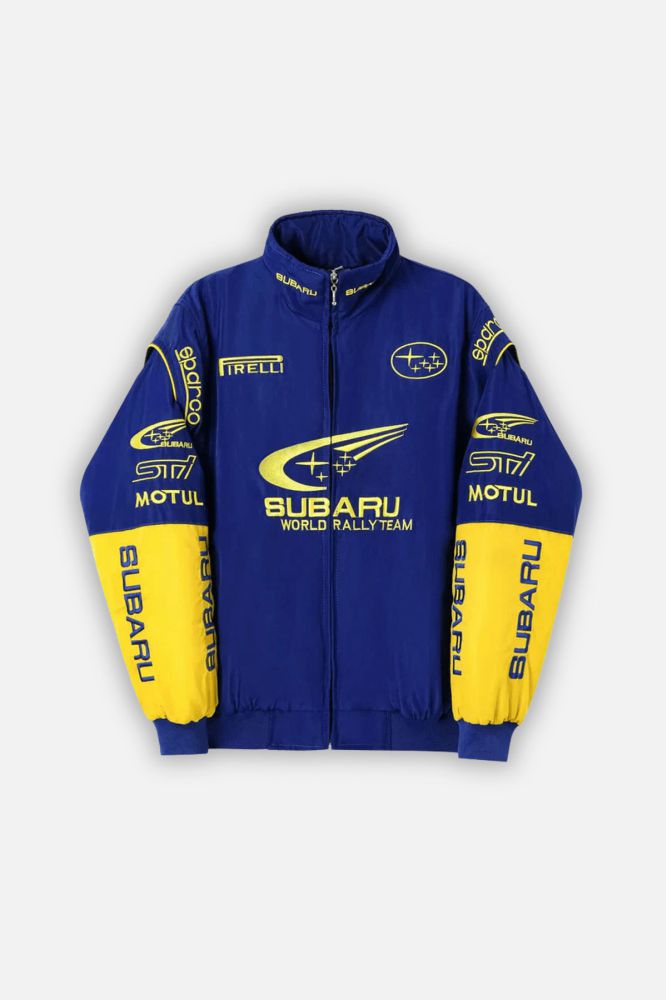 Vintage Subaru World Rally Team WRC Racing Jacket