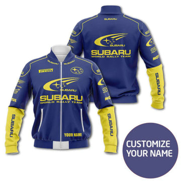  Vintage Subaru STI World Rally Team WRC Racing Jacket