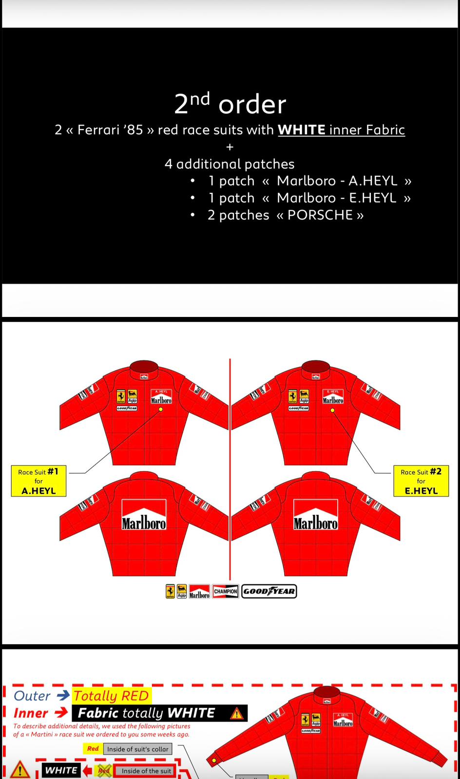 Marlboro Embroidered Go Kart Race Suit Level 2 Approved