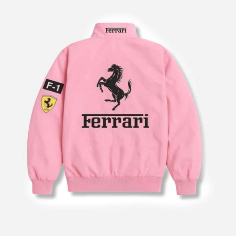 Women's Ferrari F1-Inspired Racing Jacket