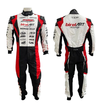 Birel Art - Go Kart, Embroidered Suit, Breathable Fabric, Durable Cordura - Level 2 Approved