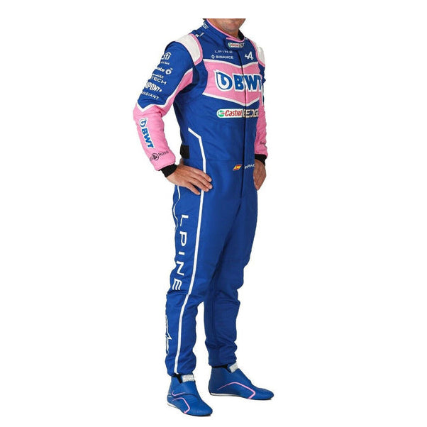 2024 Alpine F1 BWT Racing Sublimation Protective Clothing Racing Gear Suit