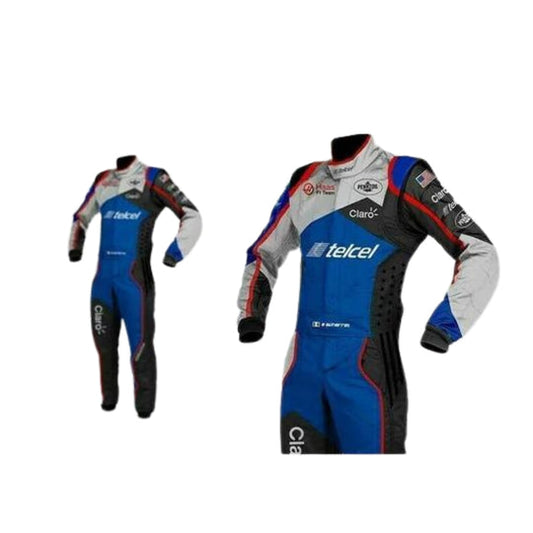 Telcel Go Kart Racing Sublimation Printing Protective Clothing Racing Gear Suit