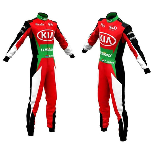 Kia Go Kart Racing Sublimation Printing Protective Clothing Racing Gear Suit