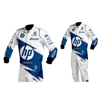 HP BMW Racing Sublimation Printing Protective Clothing Racing Gear Suit