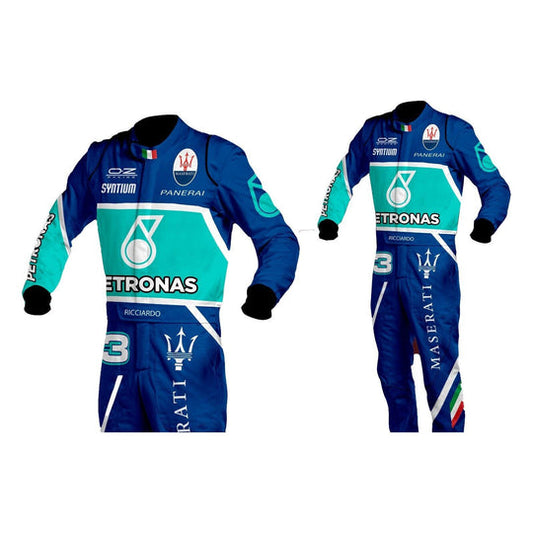 Petronas Go Kart Racing Sublimation Printing Protective Clothing Racing Gear Suit
