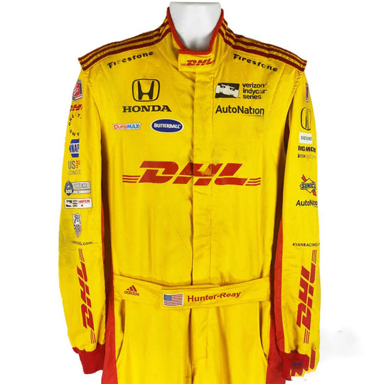 DHL Racing Sublimation Protective Clothing Racing Gear Suit