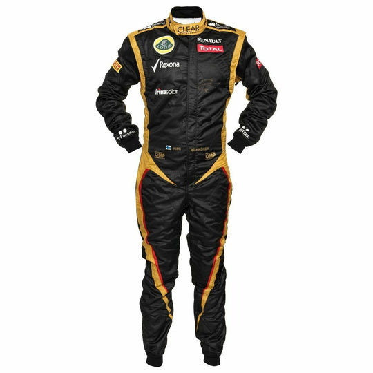 Lotus Renault - Embroidered Suit, Breathable Fabric, Durable Cordura - Level 2 Approved
