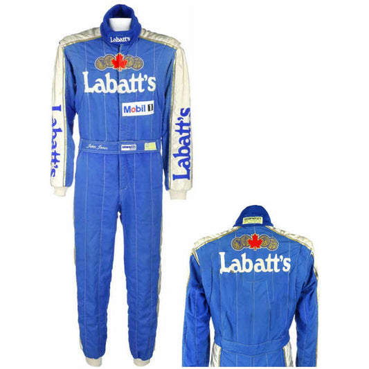 F1 Labatt's Racing Embroidered Protective Racing Gear Suit