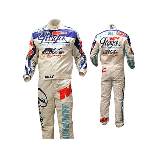 Praga Go Kart Racing Sublimation Protective Clothing Racing Gear Suit