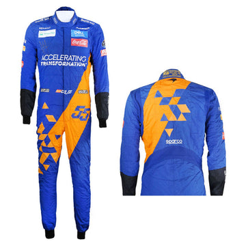 F1 Team New McLaren Sublimation Printing Protective Racing Gear Suit