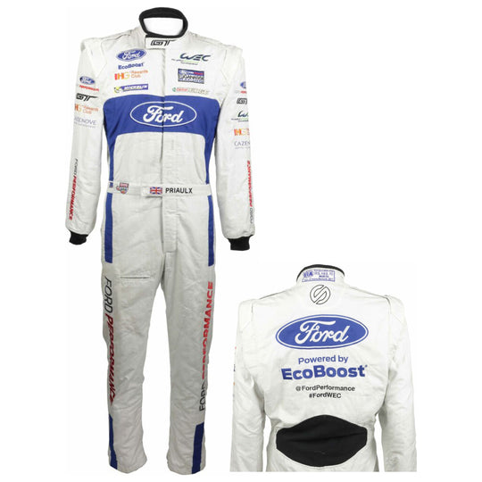 Ford Racing - Embroidered Suit, Breathable Fabric, Durable Cordura - Level 2 Approved