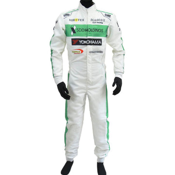 OMP Yokohama Racing - Embroidered Suit, Breathable Fabric, Durable Cordura - Level 2 Approved