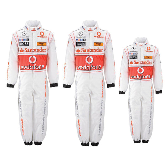 Mercedes Santander - Embroidered Suit, Breathable Fabric, Durable Cordura - Level 2 Approved
