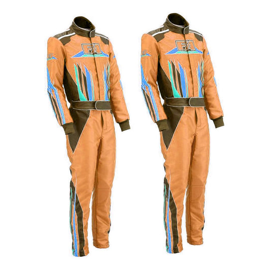 FA Go Kart Racing Sublimation Printing Protective Clothing Racing Gear Suit