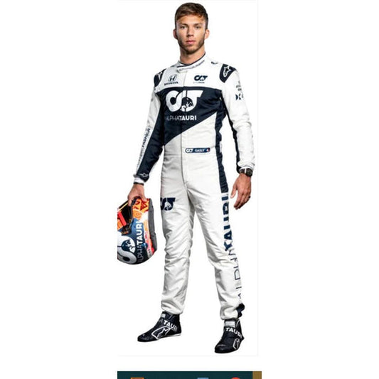 Alpha Tauri Go Kart Racing Sublimation Protective Clothing Racing Gear Suit