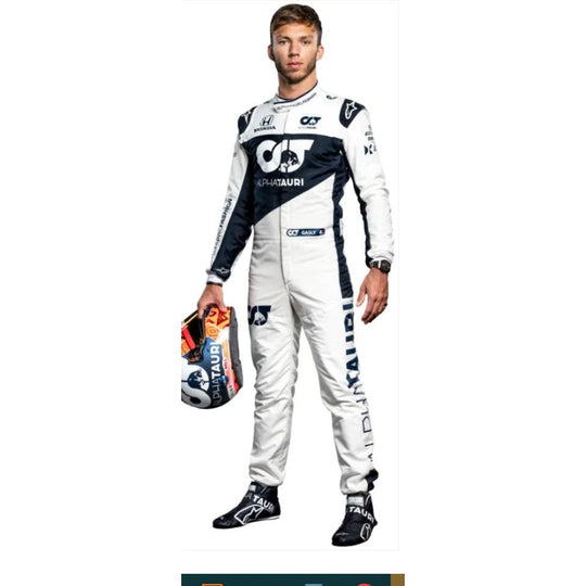 F1 Alpha Tauri Racing Sublimation Protective Clothing Racing Gear Suit