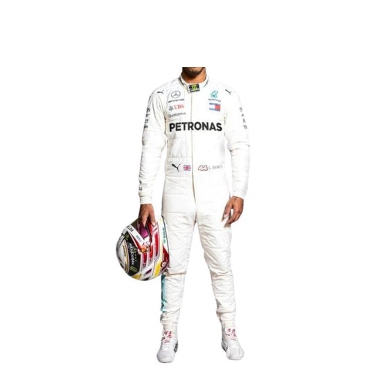 2018 Lewis Hamilton PETRONAS Mercedes F1 Racing Suit