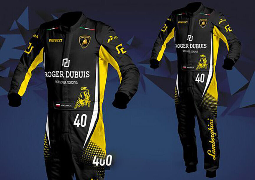 Lamborghini Go Kart Racing Sublimation Printing Protective Clothing Racing Gear Suit