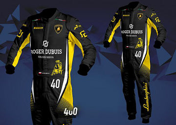 Lamborghini Racing Sublimation Printing Protective Clothing Racing Gear Suit